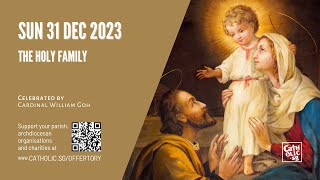 Catholic Sunday Mass Online  The Holy Family 31 Dec 2023 [upl. by Azarria]