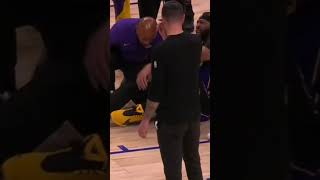 Anthony Davis Injury Vs Detroit Pistons Questionable For Next Game anthonydavis lakers nba [upl. by Lipinski]