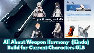 PGR Weapon Harmony System Full Guide Kinda amp Recommend Builds for Popular Characters [upl. by Enimisaj]