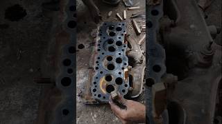 Amazing technique of checking cylinder leakage and cracks carenginerepair automobile mechanic [upl. by Adnilema]