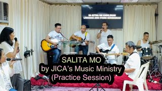 SALITA MO by JICA’s Music Ministry Practice Session [upl. by Aznofla]