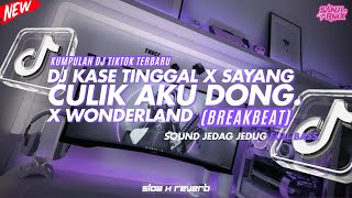 DJ TIKTOK TERBARU 2024 KASE TINGGAL X CULIK AKU DONG X WONDERLAND BREAKBEAT STYLE [upl. by Draude281]