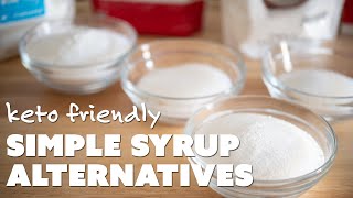 Allulose Monk Fruit amp Erythritol  BEST SUGAR ALTERNATIVES FOR KETO COCKTAILS [upl. by Esmaria]