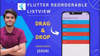 How to Reorder List in Flutter  ReOrderableListView  ListView  Flutter Widget of the Week [upl. by Eimmot]