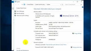 Установка и активация Windows Server 2016 [upl. by Edelson885]