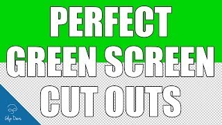 PHOTOSHOP TUTORIAL Perfect Green Screen Cut Outs 39 [upl. by Hanselka787]