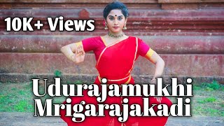 Udurajamukhi  Classical Dance  By Sreeganga NK Bharatanatyam [upl. by Sirtemed]