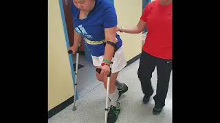 Teen with Cerebral Palsy Walks after Meeting Intensive PT Experts at the Boston Abilities Expo [upl. by Norha]