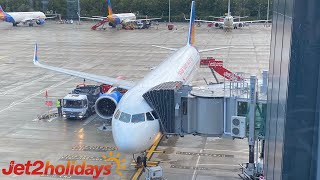 Jet2 Airbus A321NEO Flight  Manchester Airport to Burgas Airport Jet2Holidays [upl. by Engedus]