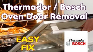 ✨ Thermador Oven Door  Easy Removal and Cleaning ✨ [upl. by Cairistiona]