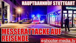 ðŸ”ª MESSERATTACKE im WARTERAUM am HAUPTBAHNHOF ðŸ”ª  ðŸš¨ Zwei Schwerverletzte ðŸš¨ [upl. by Ailemac]