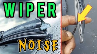 Wiper blade noise replacement ☺️😀 [upl. by Eirrehs]