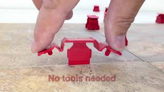 Tuscan SeamClip™ Promo 2014  The Fastest Tile Leveling system ever made [upl. by Diana]