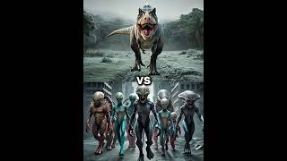 Alien vs T rex vs White Animals  Godzilla lion polar bear king kong Wolf blackpanther hyena [upl. by Brigit421]