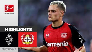 LastMinuteWinner Wirtz  Borussia Mgladbach  Bayer 04 Leverkusen 23  Highlights  MD 1 – BULI [upl. by Hako]