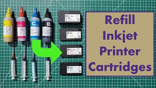 Refill Inkjet Printer Cartridges [upl. by Thanh432]