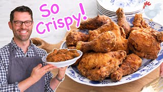 How to Make Crispy Fried Chicken  Preppy Kitchen [upl. by Solly]