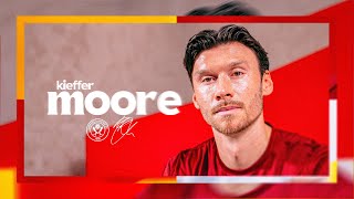 Kieffer Moore  New Signing  First Sheffield United Interview [upl. by Darreg609]