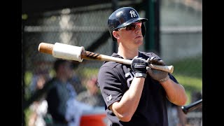 Yankees’ Clint Frazier DJ LeMahieu Brett Gardner BP [upl. by Aitselec]