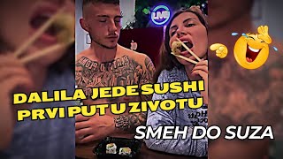 Dalila I Marko Isprobavaju Sushi [upl. by Lebyram]