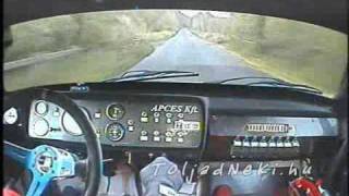 Lada 21074 rally crash onboard  Mecsek rally 2008 SS 4 [upl. by Whatley241]