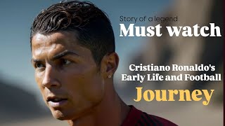 Cristiano Ronaldos Early Life and Football Journey  cristiano ronaldo biography  lifestyle video [upl. by Anastatius423]