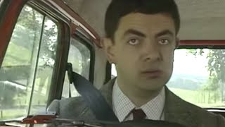 First Ever Reliant Robin Crash  Mr Bean Official [upl. by Ayim439]