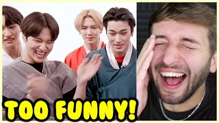 the actual funniest things ATEEZ has ever done Reaction [upl. by Ladnar]