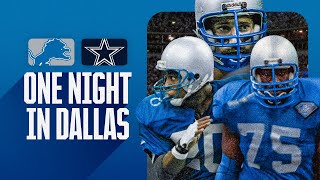 Lions Legends Barry vs Emmitt  One Night in Dallas 🎬 [upl. by Hengel]