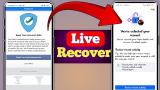 Facebook Enable Two Factor Authentication Problem  Keep Your Account Safe  Facebook Two Factor [upl. by Annuahsal935]