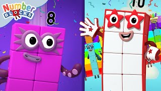 Numberblocks Best Moments Compilation  123  Learn to Count  Family Kids Cartoon [upl. by Bea]