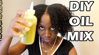 DIY Hair Oil Mix  Natural Hair Oil naturalhair hairgrowth [upl. by Steffie]