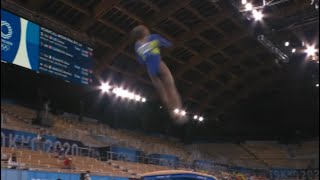 Rebeca Andrade  HUGE 15300 Vault at Tokyo 2021 Women’s all around final [upl. by Alake]