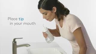 How to Use the Waterpik™ Pearl Cordless Water Flosser [upl. by Ressler423]