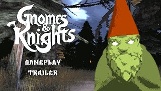 Gnomes and Knights  Gameplay Trailer 2024 October 3 [upl. by Odnumyar]