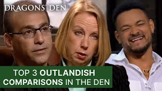 Top 3 Outlandish Comparisons From Entrepreneurs  Dragons Den [upl. by Kinom900]