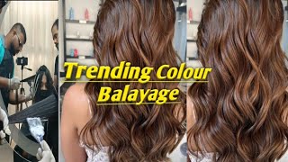 How To Make Balayage Hair At Home  Easy Technique Hair Colour Balayage [upl. by Hendrix]