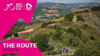 Giro Next Gen 2024  Stage 8 The Route [upl. by Leopoldine]