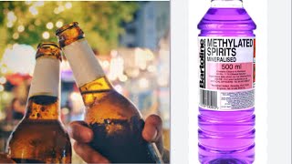 Denatured alcohol methylated spirit rectified spirit commercial alcohol absolute alcohol [upl. by Edalb]