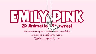 Emily Pink  2D Animation Showreel 2023 [upl. by Cacka]