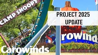 Carowinds Park Update  Fall Event Preparations and Camp Snoopy Updates [upl. by Nnylatsyrk]