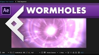 Creating a Wormhole Scene in After Effects [upl. by Ahsirtak]