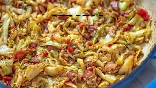 The Best Fried Cabbage [upl. by Orose]