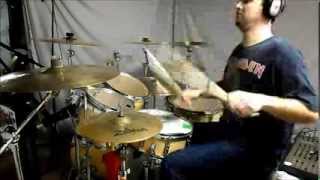 IRON MAIDEN  Brighter Than A Thousand Suns  drum cover [upl. by Farhsa487]