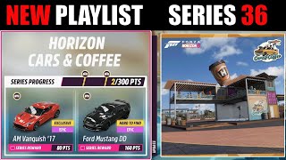 Festival Playlist Series 36 Horizon Cars amp Coffee in Forza Horizon 5  Ford Mustang DD UPDATE 36 [upl. by Isidoro936]