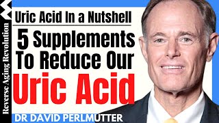 WHY Uric Acid Is Bad For Longevity 5 SUPPLEMENTS To Reduce It  Dr David Perlmutter Interview Clips [upl. by Quincy]