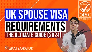 UK Spouse Visa Requirements 2024  How To Apply Successfully [upl. by Naeerb684]