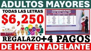 💥💣AVISO IMPORTANTE📆💥4 PAGOS Adultos Mayores nuncio de la Presidenta a PARTIR DE HOY 11 DE NOVIEMBRE [upl. by Dace206]