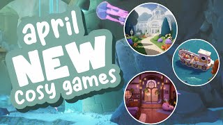 The Best New Cozy Game Picks For April Nintendo Switch PC  Console [upl. by Hughett]