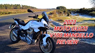 ★ 2023 MOTO GUZZI V100 MANDELLO REVIEW ★ [upl. by Ellatsyrc945]